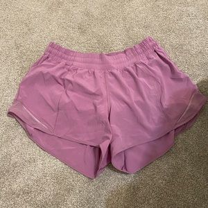 Lavender Lululemon Shorts